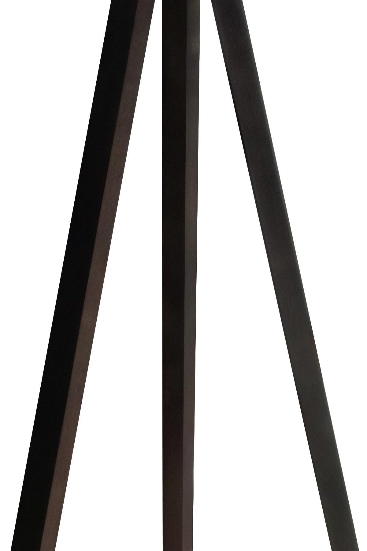 Mdf Floor Lamp - Black/brown - Swordslife