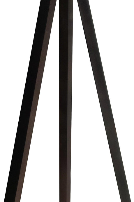 Mdf Floor Lamp - Cream/brown