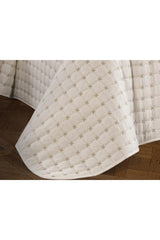 Meltem Double Bedspread Cream - Swordslife