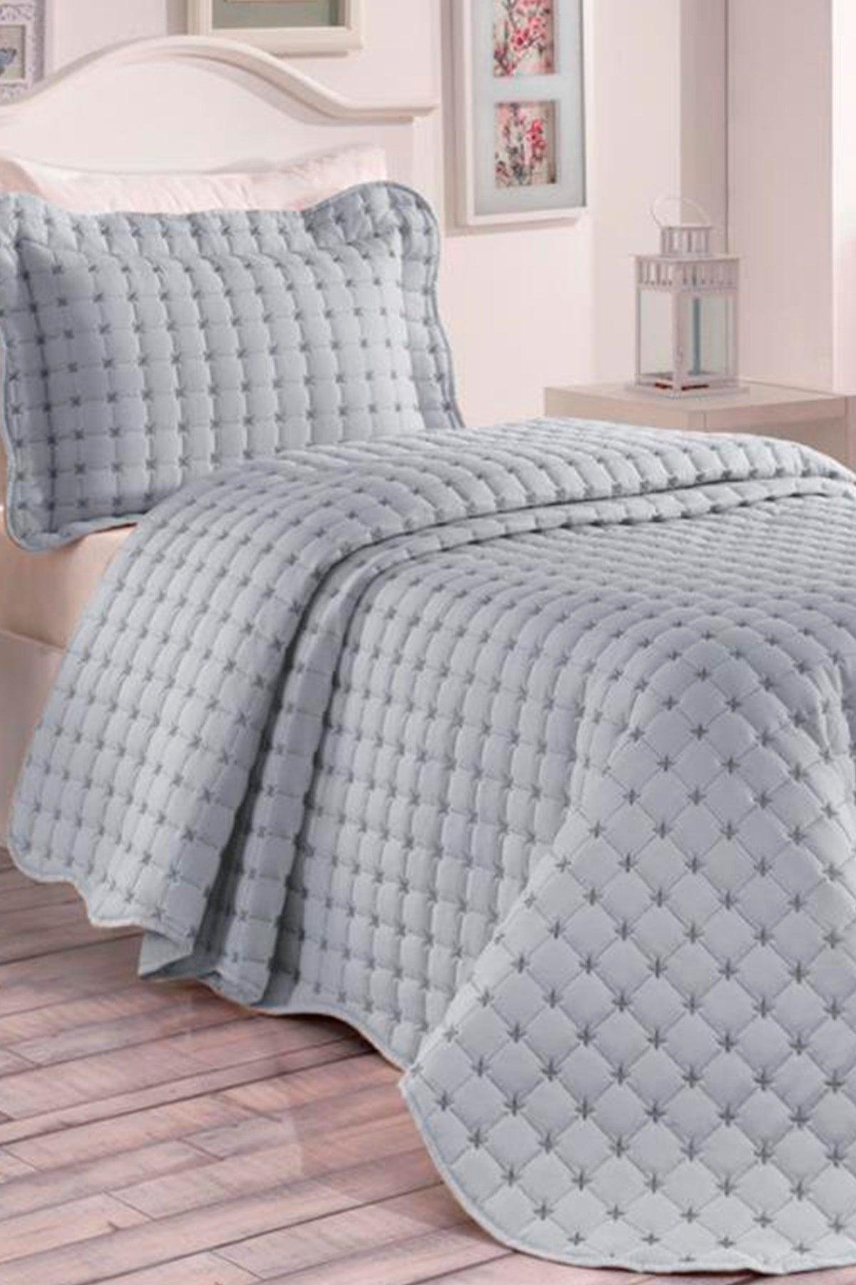 Meltem Single Bedspread Gray - Swordslife