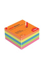 Memo 75x75 Neon Adhesive Cube Block 450 Pages