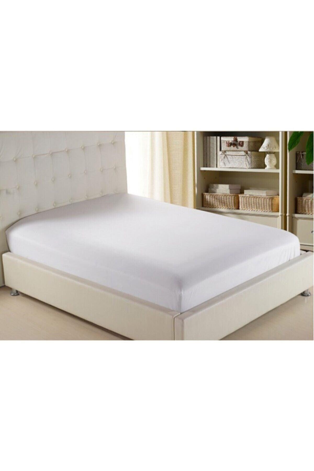 Mer-tim Combed Oversized Elastic Bed Sheet White 180*200 - Swordslife