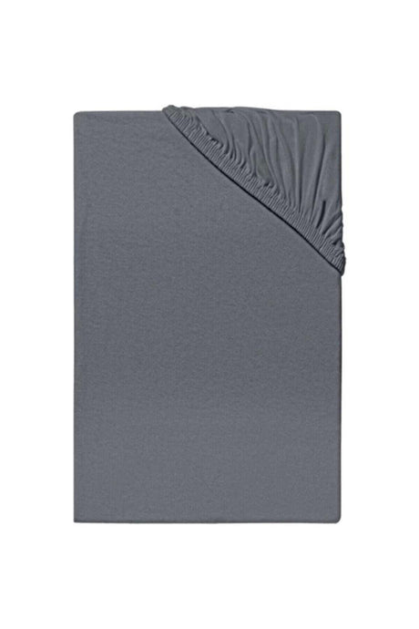 Mer-tim Single Bed 120x200 Elastic Combed Cotton Bed Sheet - Dark Gray - Swordslife