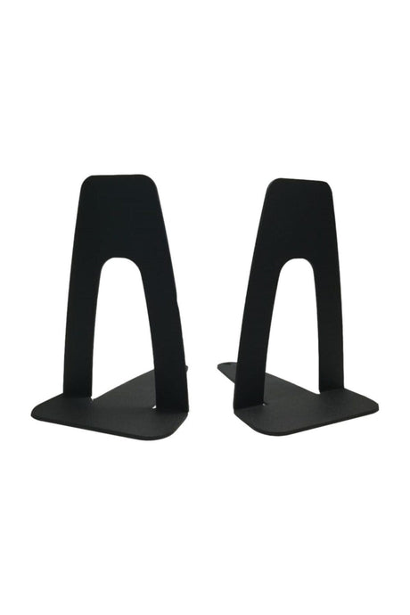 Metal Black Set of 2 Book Holder, Book Support - Swordslife