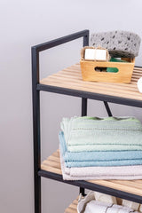 Metal Wooden Multipurpose Laundry Basket