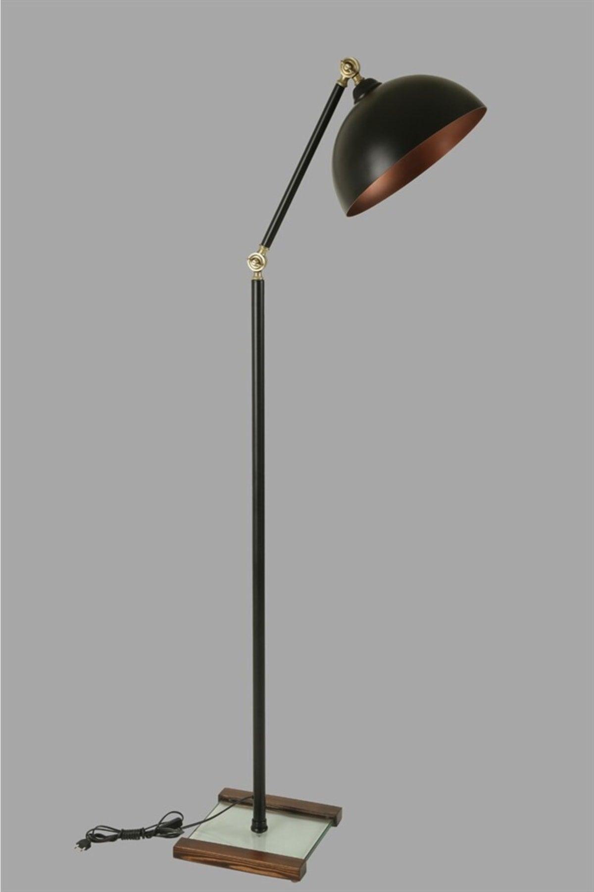 Milas Black Floor Lamp Retro 3 Heads - Swordslife