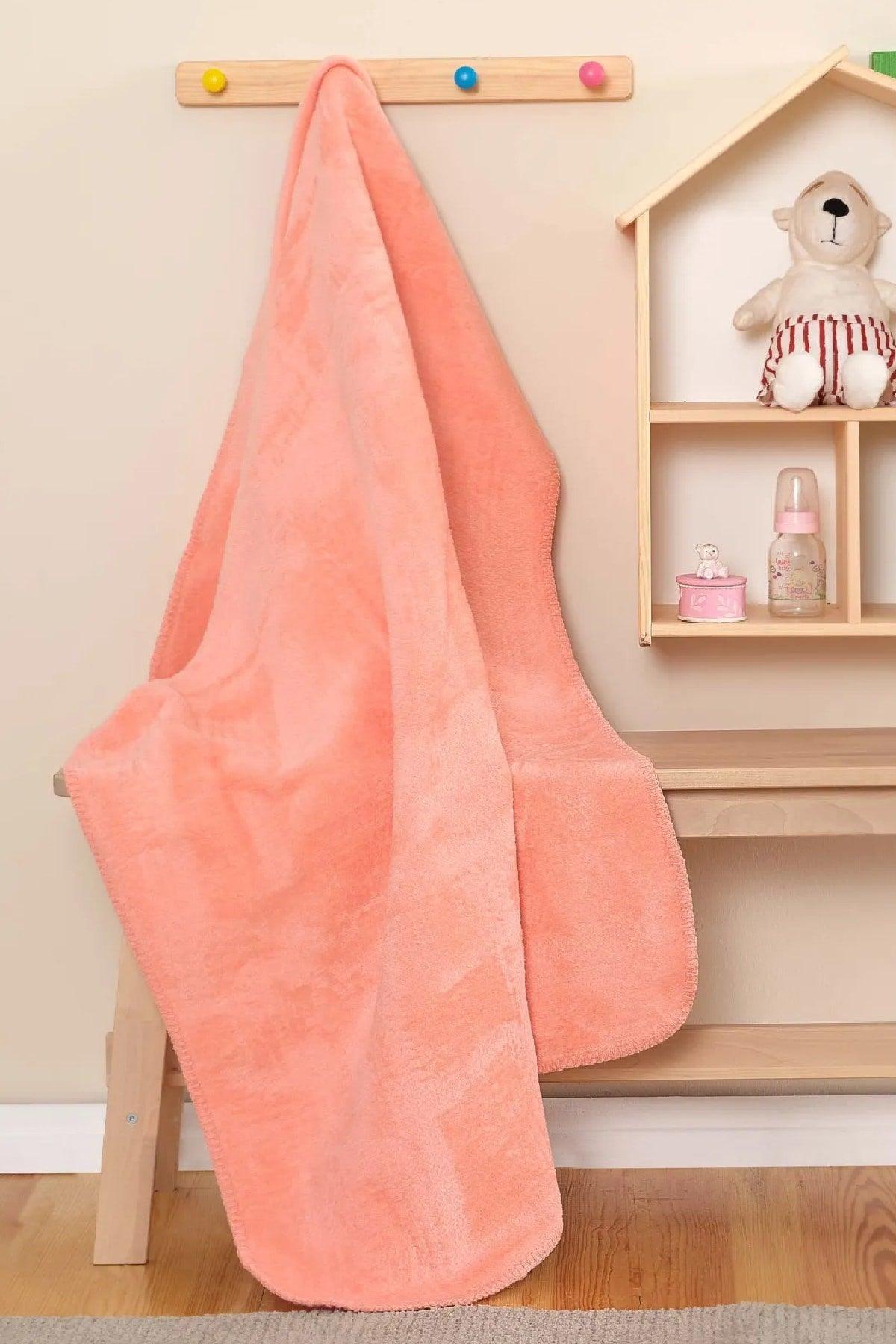 Milito Salmon Baby Cotton Blanket - Swordslife