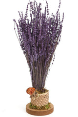 Scented Shocked Lavender Arrangement in Mini Vase 35 Cm - Swordslife