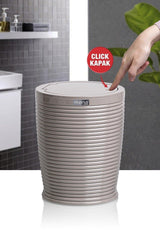 Mink Click Lid Elegans Round Dustbin - Swordslife