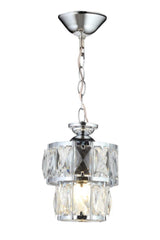 Miraç 2-Storey Single Silver Chandelier - Swordslife