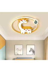 Modern Kids Room Led Giraffe Plafonyer Led Chandelier - Swordslife