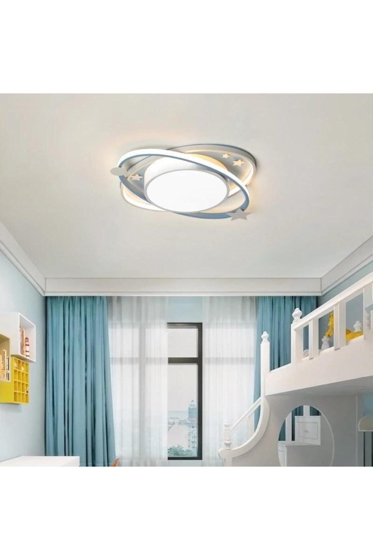 Modern Kids Room Led Planetary Plafoni