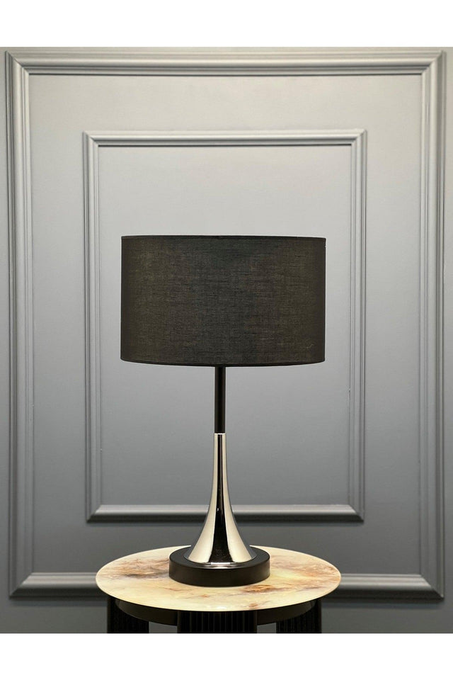 Modern Conical Black-silver Lampshade - Swordslife