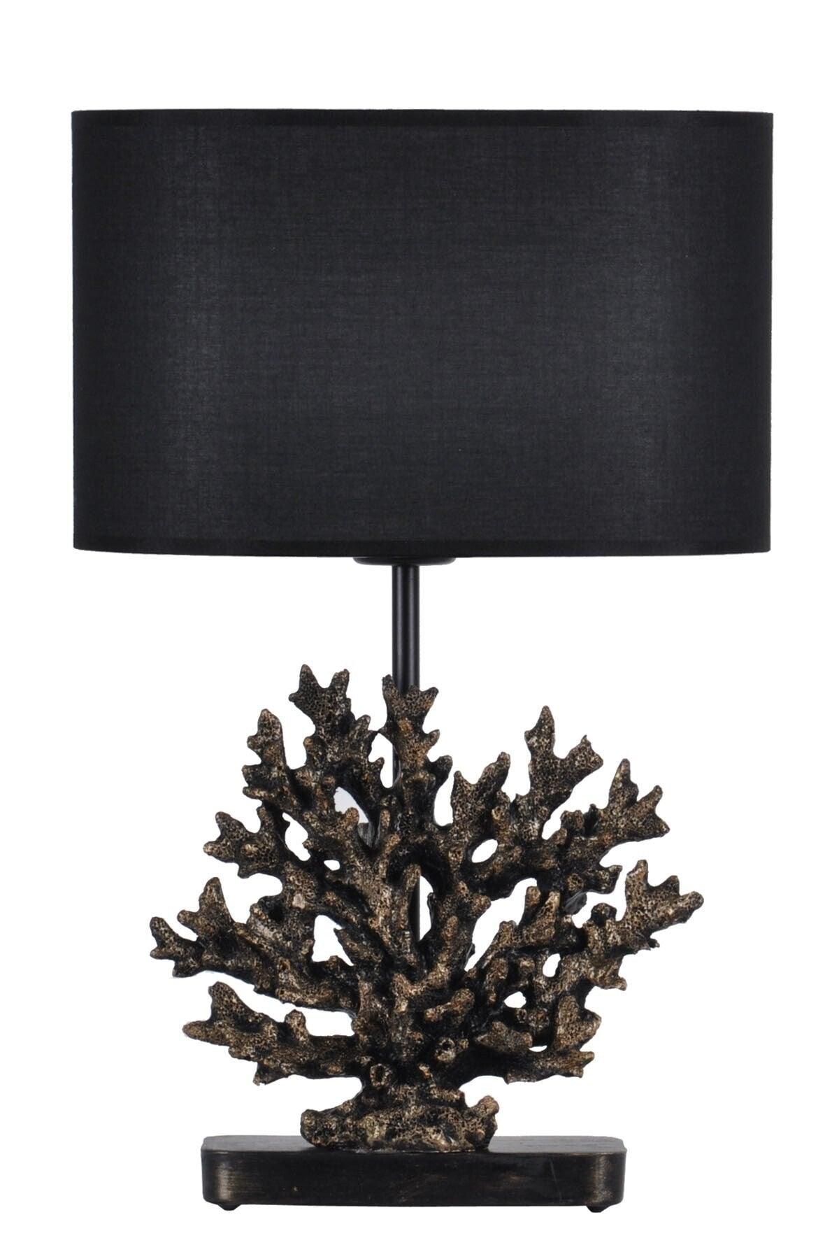 Modern Design Coral Lampshade Gold Black - Swordslife