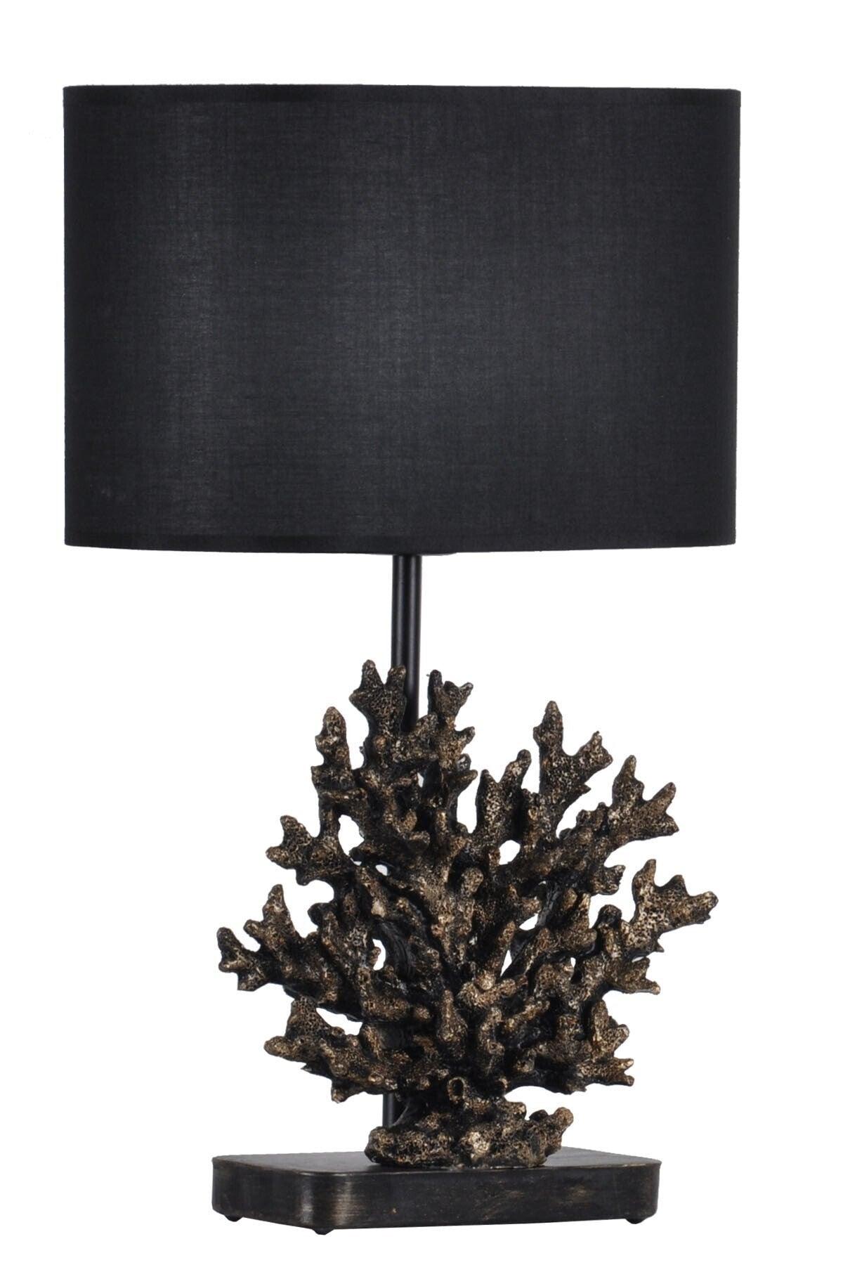 Modern Design Coral Lampshade Gold Black - Swordslife