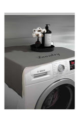 Modern Embroidered Washing Machine Cover