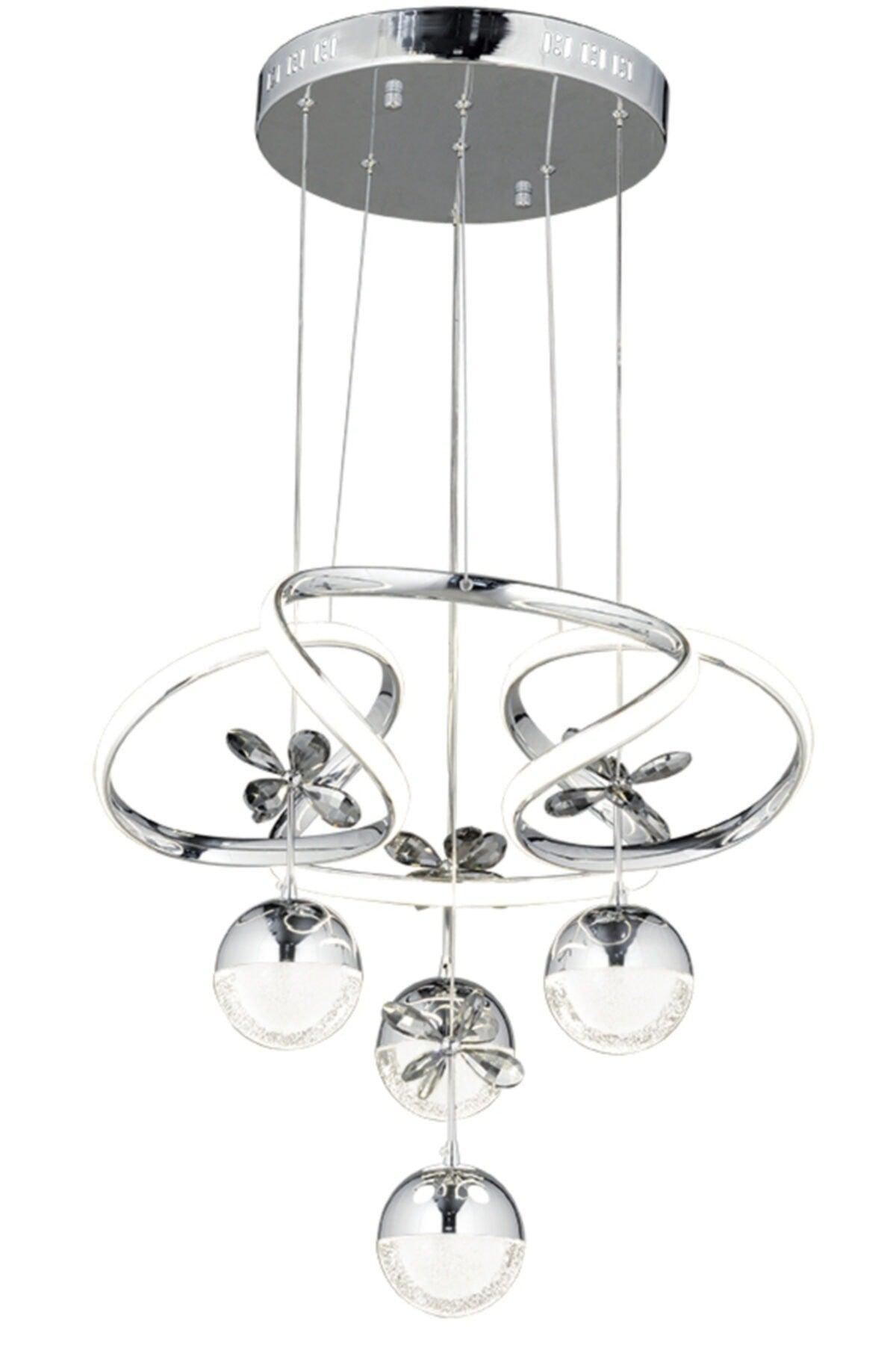 Modern Led Chandelier 3 in 1 Chrome Led Chandelier - Swordslife