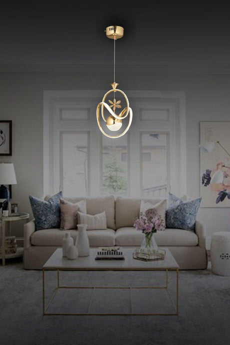 Modern Led Chandelier Gold Led Chandelier - Swordslife