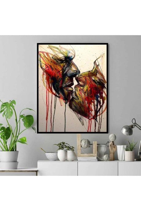 Modern Artistic Framed Wall Decoration Painting - Swordslife