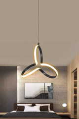 Modern Pendant Anthracite Case Day Light Led Chandelier 1 Year Warranty Led Chandelier - Swordslife