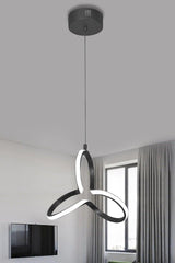 Modern Pendant Lamp Anthracite Case White Light Led Chandelier 1 Year Warranty Led Chandelier - Swordslife