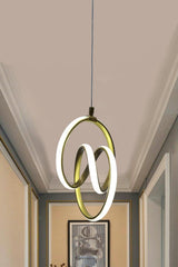 Modern Pendant Lamp Gold Case White Light Led Chandelier 1 Year Warranty Led Chandelier - Swordslife