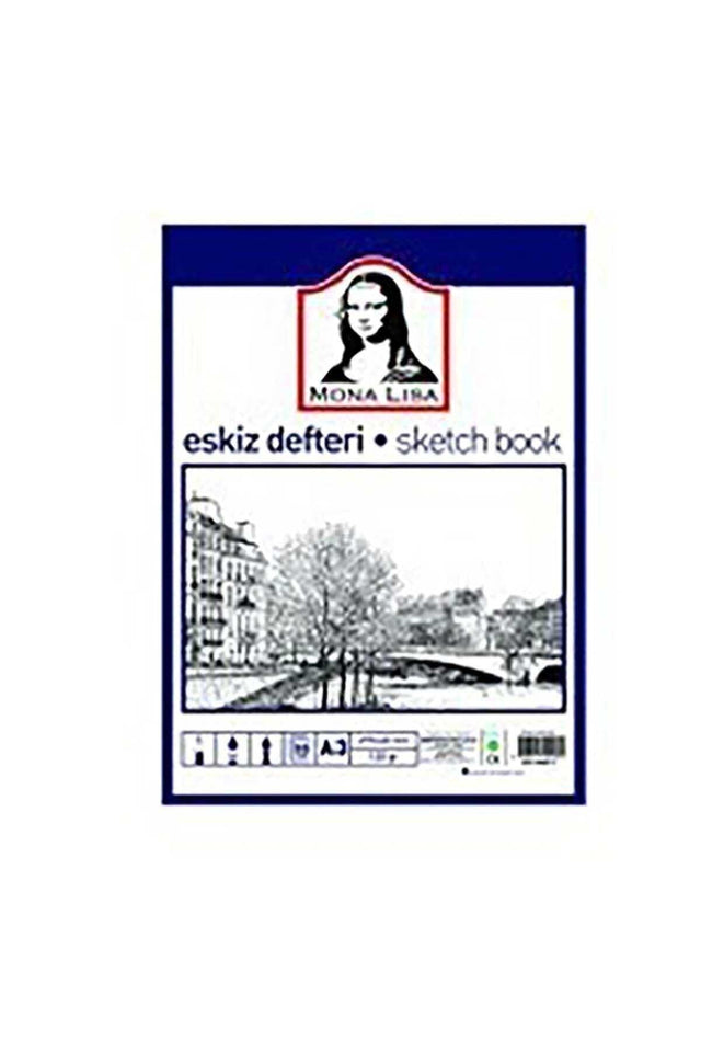 Mona Lisa Sketch Book A3 120