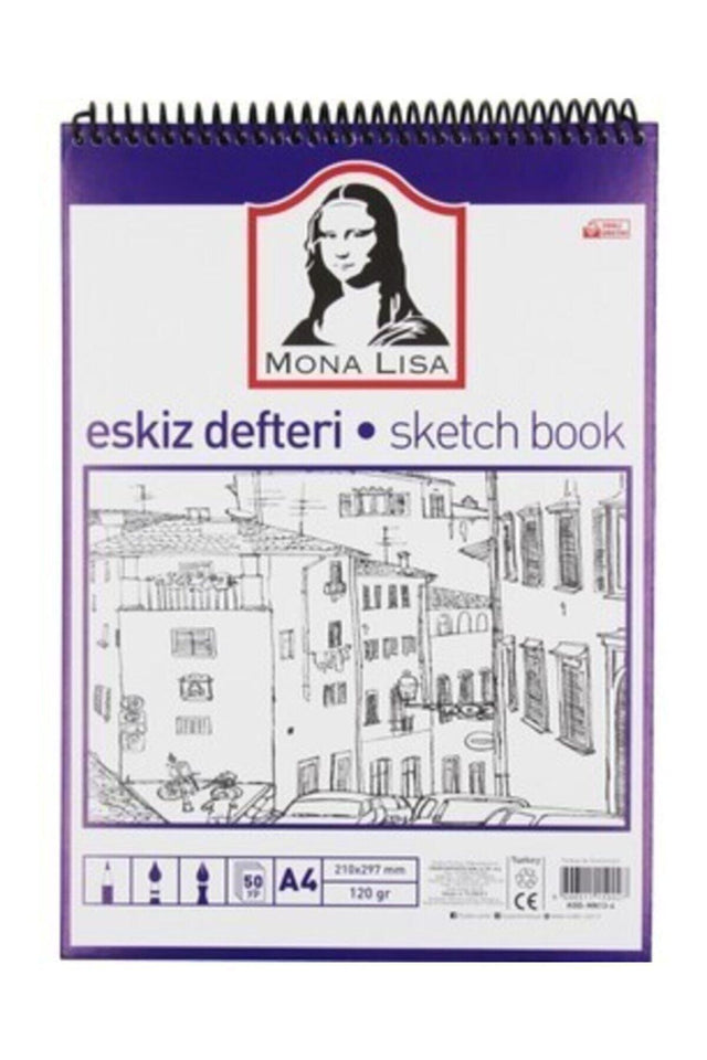 Monalisa Sketchbook (a4 )120 Gram 50