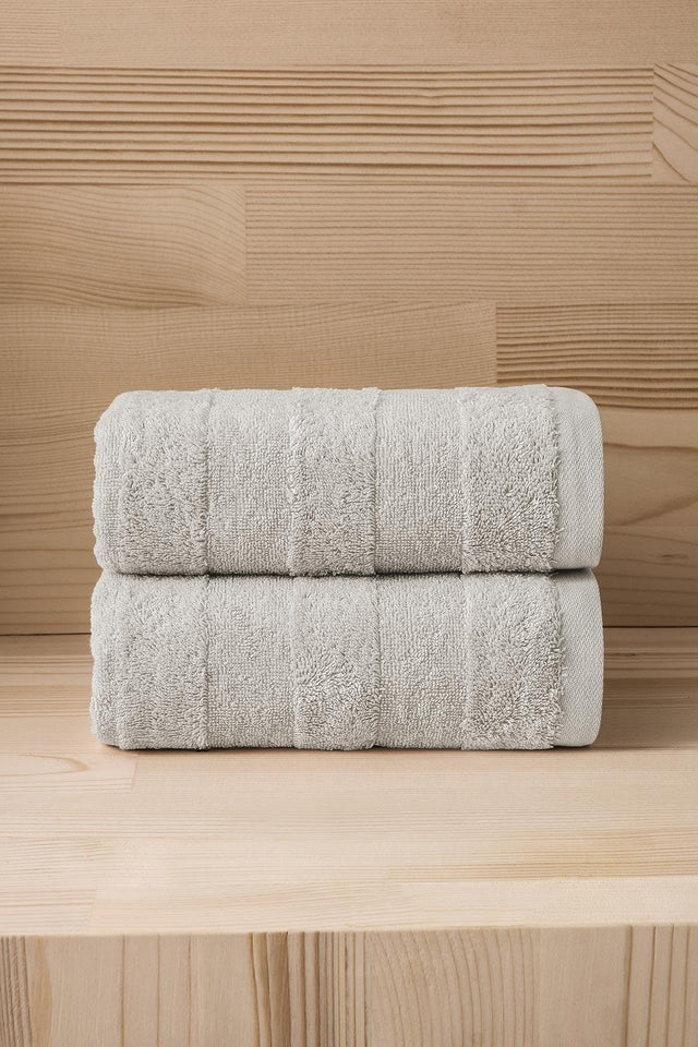 Mons 202 - New Trend, 50x90cm. 2pcs. Premium Towel Set - Swordslife