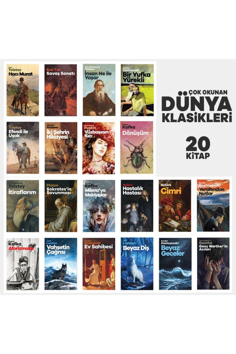 Most Read World Classics Set - 20 Books - Swordslife