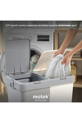 Motek Dual Touch Laundry Basket - Swordslife