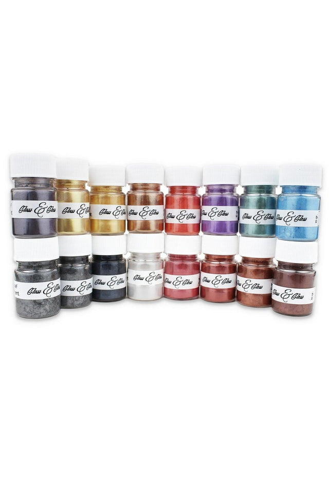 Pearl Powder Epoxy Pigment 16 pcs 90-16