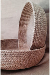 Multi-Purpose Basket Set Wicker Jute 2 Basket - Swordslife