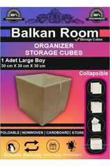 Multi-Purpose Cabinet Organizer Box Decorative Storage Box Shelf Organizer Large - Swordslife