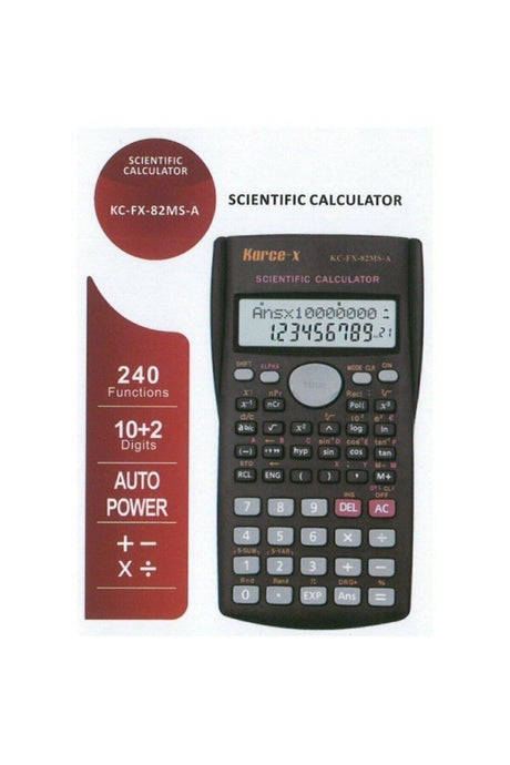 Calculator with Function Kc Fx 82ms A Fh