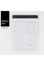 Munu Planner - Black & White Weekly Plan