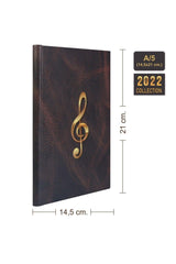 Music Notepad (fa Keyed) - Custom Hand