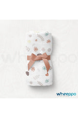 Muslin Baby Blanket Bloom Cinnamon 70x80 - Swordslife