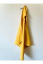 Muslin Baby Swaddle & Bathrobe Oeko-tex Certified 75x75cm Mustard Color 100% Cotton - Swordslife