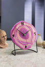 Muyika Diverso Candy Pink Decorative Table Clock18x23cm Silent Mechanism Mms-epo - Swordslife