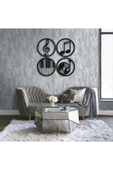 Musical Note Wooden Mdf Decorative Table - Swordslife