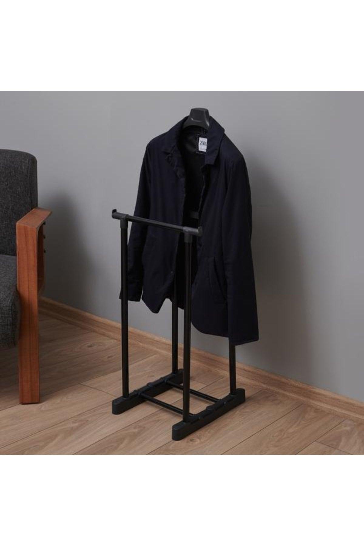 Mynila Double Mute Butler Clothes Hanger Black - Swordslife