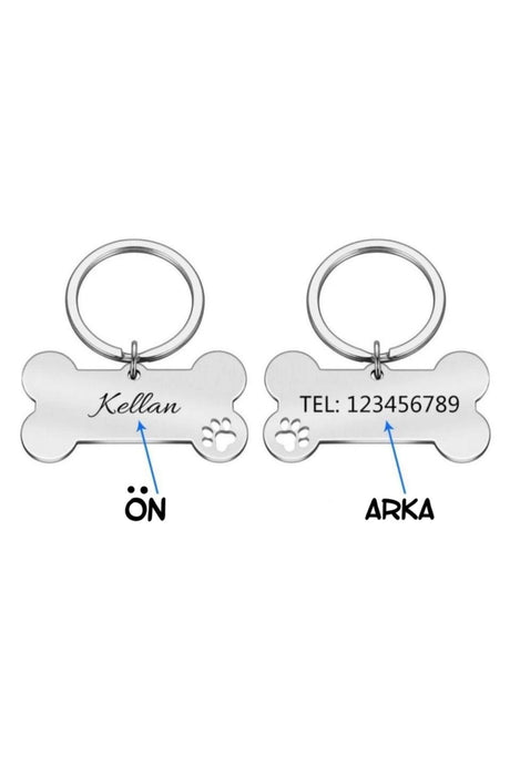Name Special Steel Cat Dog Tag Tag