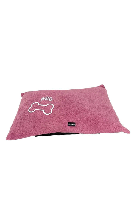 Name Special Soft Cat And Dog Bed Pink Color