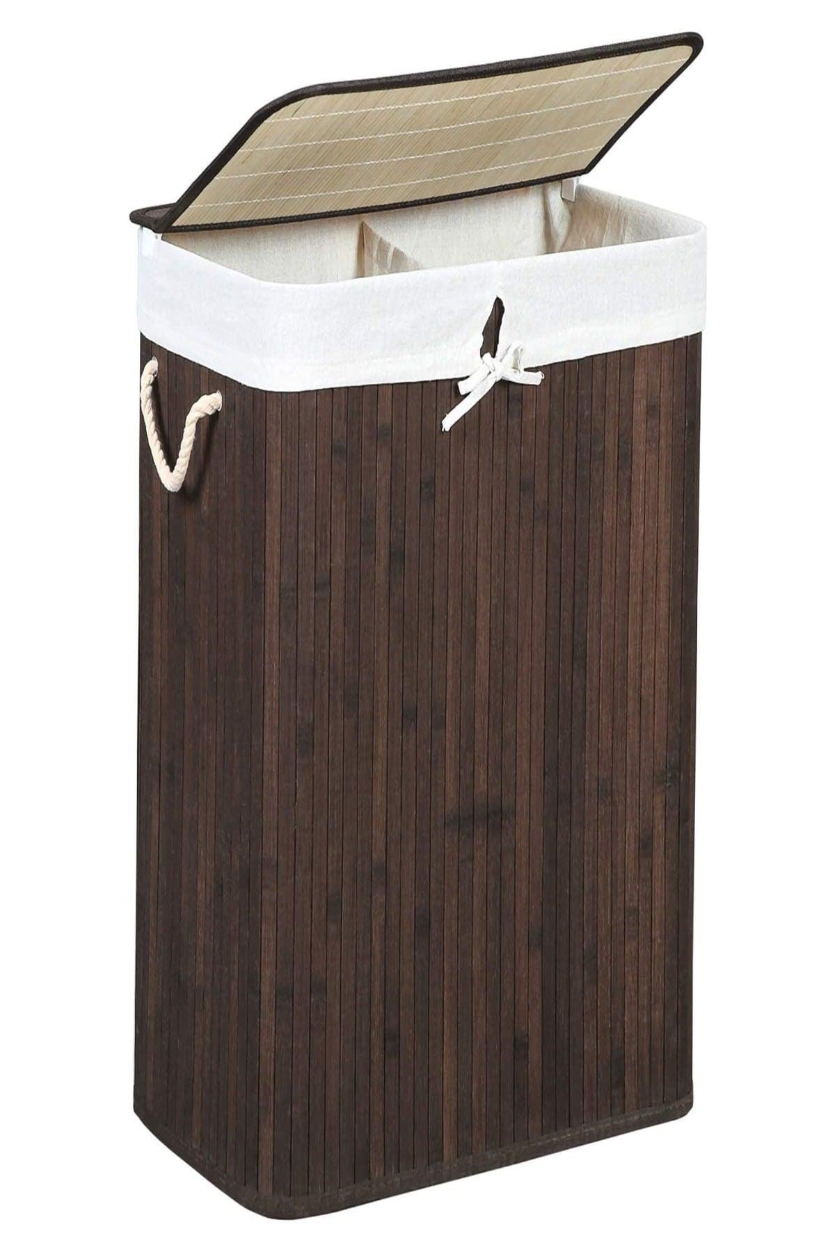 Natural Bamboo Laundry Basket Maxi Size - Swordslife