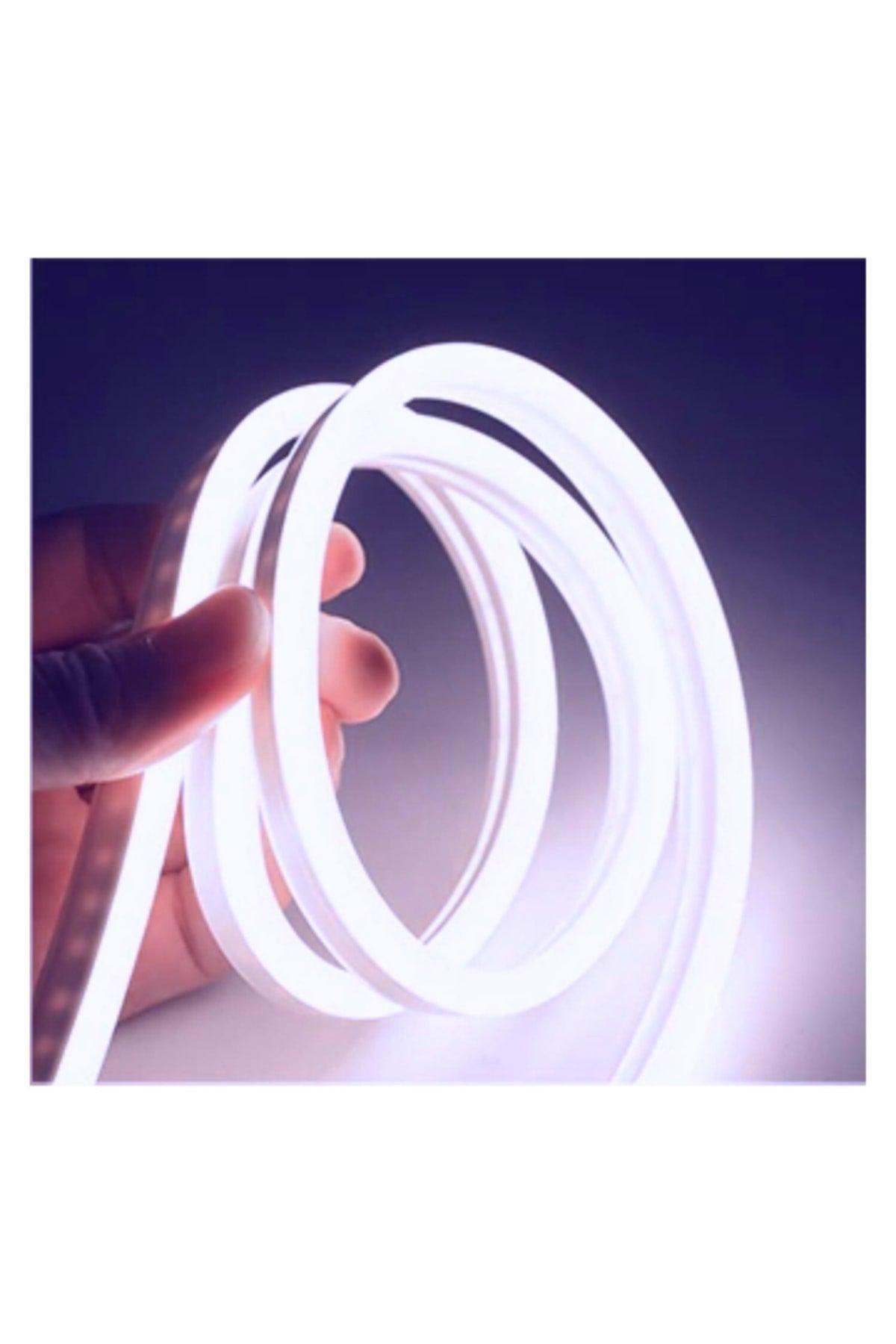 Neon Flexible Led Strip 15 Meter White + 220