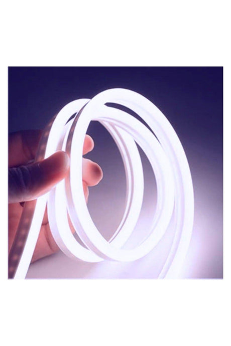 Neon Flexible Led Strip 9 Meter White + 220 Volt