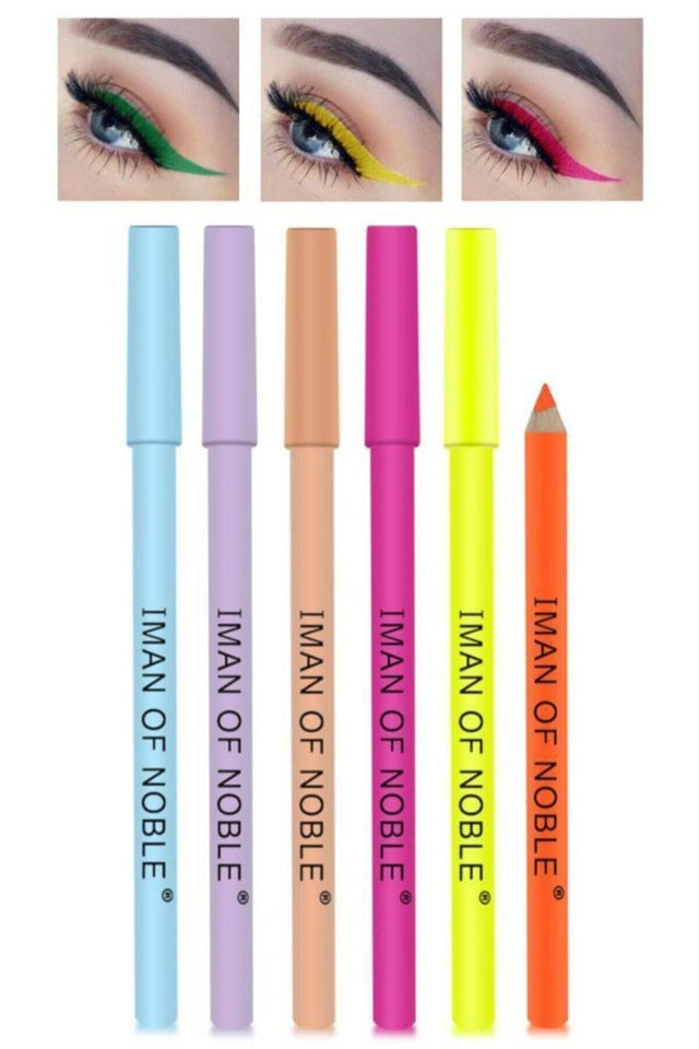 Neon Rainbow Series Eyeliner Set of 6