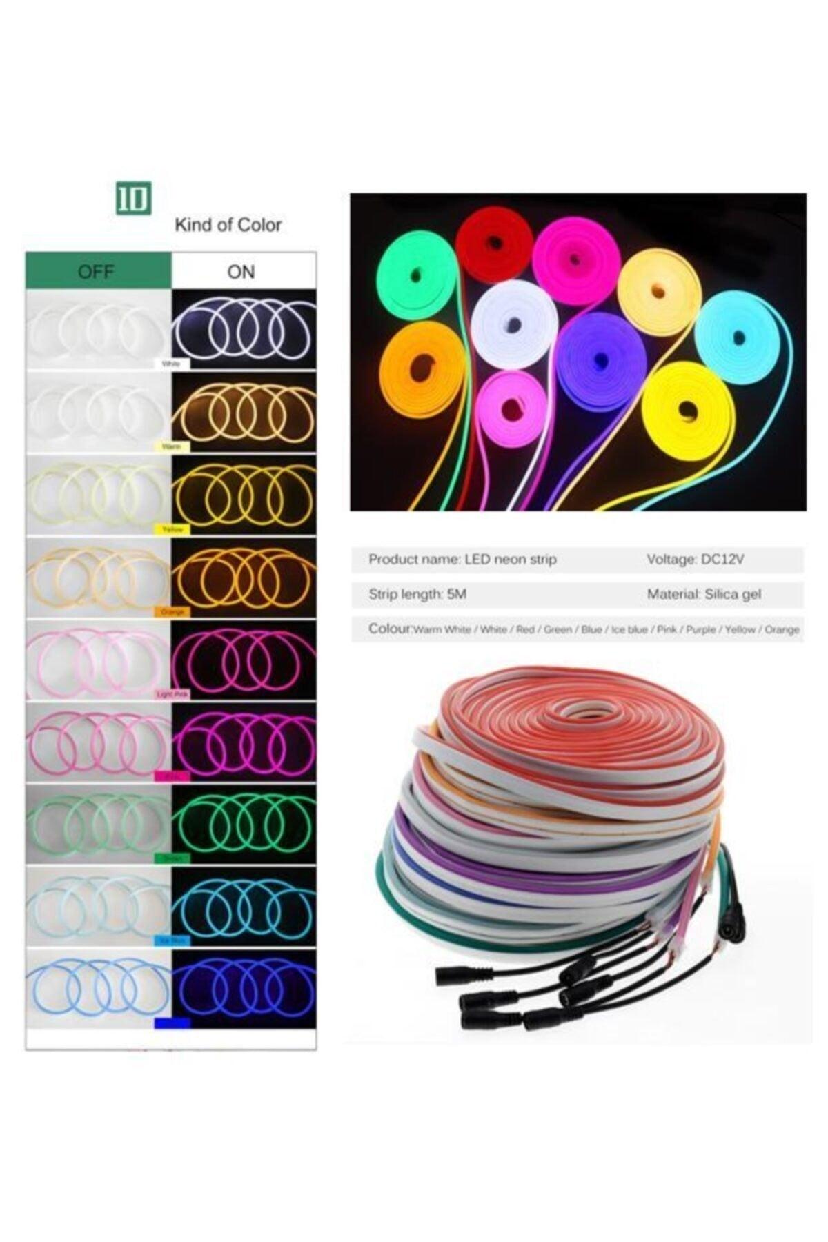 Neon Light Led Strip 12v 6*12mm Flexible Silicone