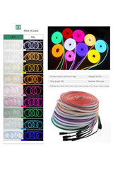 Neon Light Led Strip 12v 6*12mm Flexible Silicone